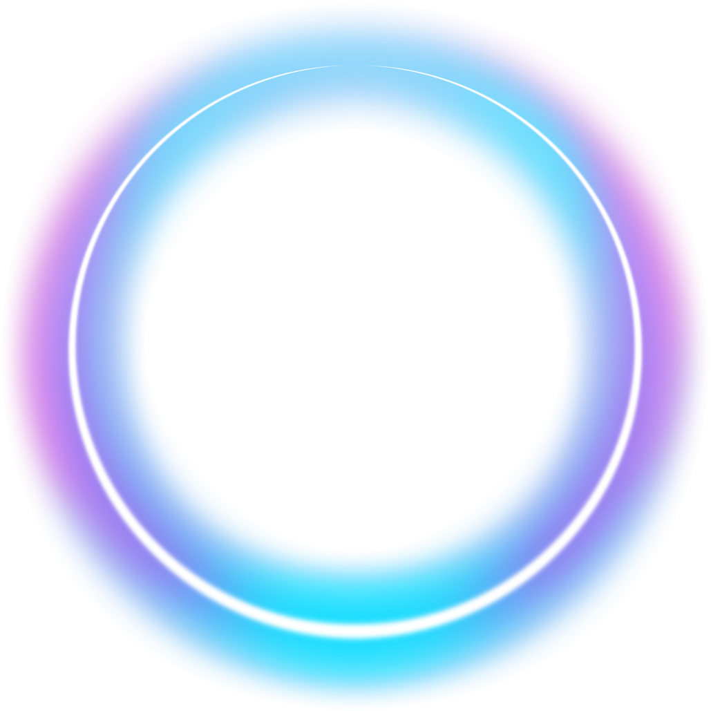 Glowing Neon Circle